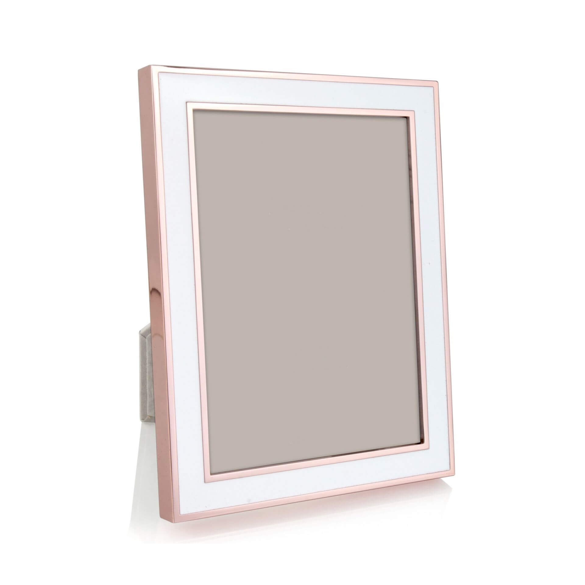 Rose Gold & White 5x7 Photo Frame Richard Grafton Interiors