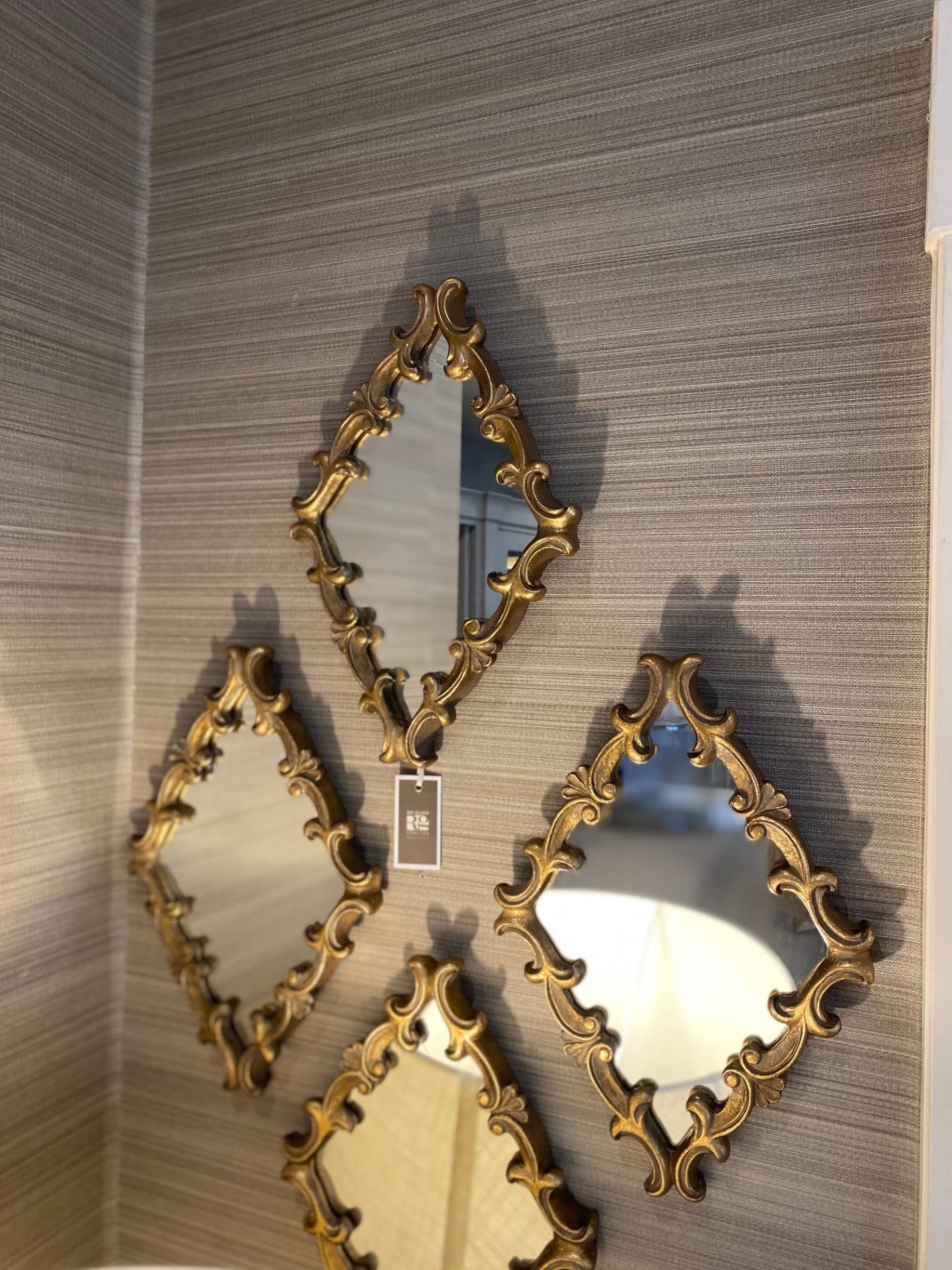 Gold Ornate Mirror Richard Grafton Interiors