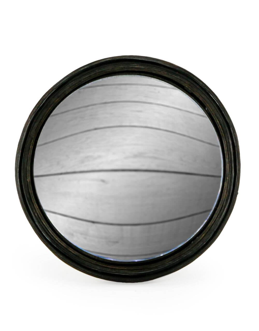 Black Convex Mirror With Thin Frame Richard Grafton Interiors