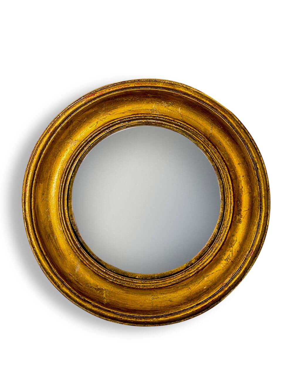 Gold Convex Mirror With Deep Frame Richard Grafton Interiors