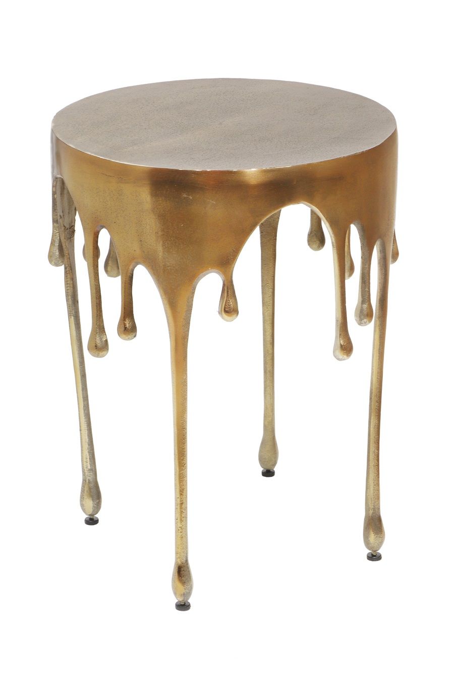 Gold Drip Side Table Richard Grafton Interiors